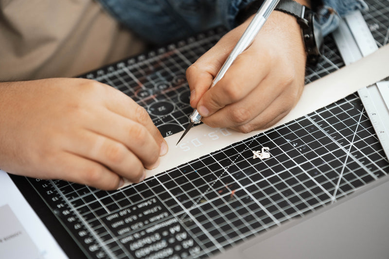 Vorbereitung des Sneakers